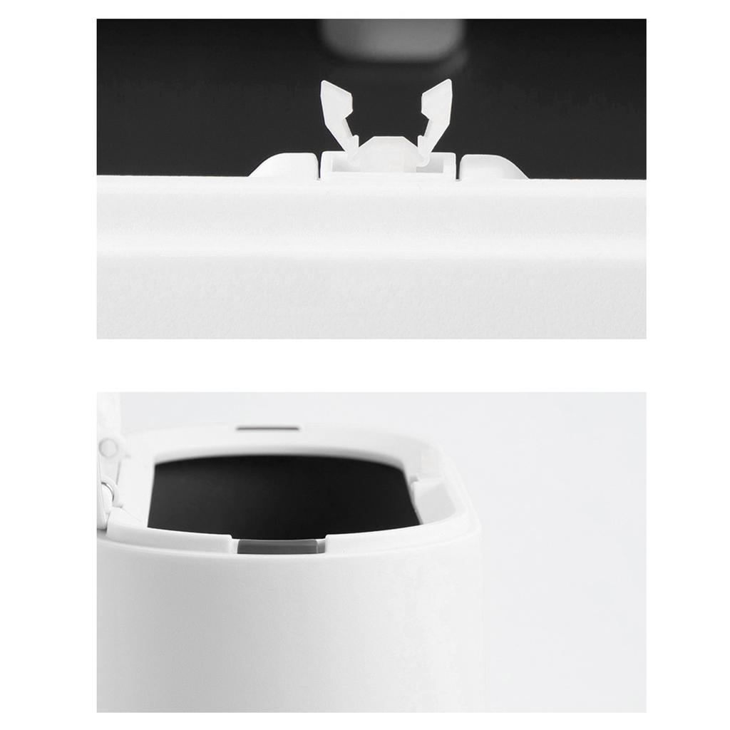 Мини-мусорное ведро с крышкой, маленькое настольное мусорное ведро, выдвижная маленькая корзина для мусора для ванной комнаты