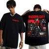 Resident Evil Requiem Raccoon City Claire Merch T Shirt Men Women Vintage Top Hip Hop Streetwear Oversized T-shirt Style Short Sleeve Tee Shirt