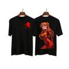 Retro Neon Genesis Evangelion Anime Asuka Printed T shirt Men's and Women's T shirt Men's Top Sports T shirt 2026 Summer New Tee