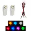 2Pcs LED Interior Light With Wire For Toyota Mazda Subaru Yaris Camry Corolla Cross Decorative Foot Light Illuminator Connector