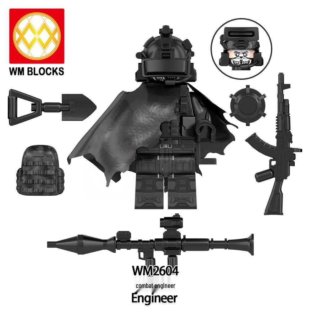 WM6169 Серия "Военная" Специальные Силы Строительные Блоки Игрушка для Детей