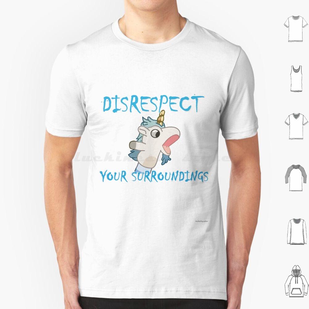 Unicorse Disrespect Your Surroundings T Shirt Big Size 100 Cotton Funny Unicorse Heeler Bandit Heeler Unicorse Heeler Kids