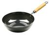 Pearl Metal Iron Induction Deep Frying The Tsubame-Sanjo Stir-Fry Pan, 24cm, Compatible, Pan, Iron, Black, HB-2404