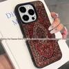 Защитный чехол для телефона с ретро-узором для Apple 17 Pro Max, iPhone 11/12/13/14/15/16 Pro