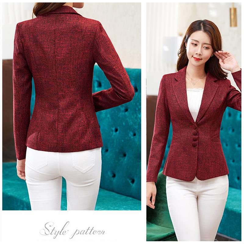 Женские пиджаки больших размеров, куртки для работы, офисный женский костюм, тонкий однобортный деловой женский пиджак, формальные пальто