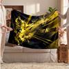 Jude Bellingham Personalized Fleece Blanket With Football Logo, Custom Name Text Soft Warm Home Throw Blanket