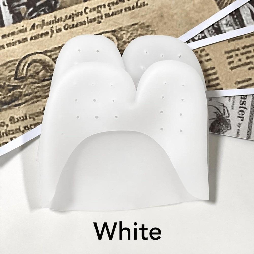 1 Pair Silicone Toe Protector Sleeve Elastic Metatarsal Cushion  Dance Practice