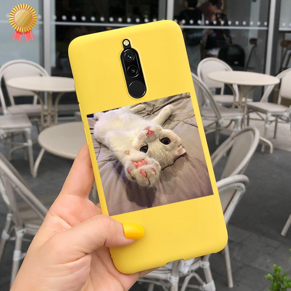 Чехол для Redmi 8 Чехол Redmi8 Животные Мультфильмы Расписной Мягкий Силиконовый Чехол для Телефона Для Xiaomi Redmi 8 Hongmi 8 6.22 Чехол Fundas