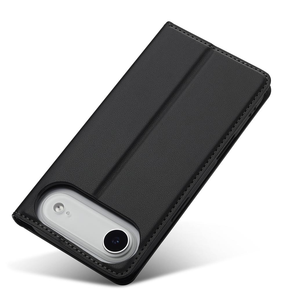 LC.IMEEKE L1 Series for iPhone 17 Air Case PU Leather Wallet Stand Protective Phone Cover