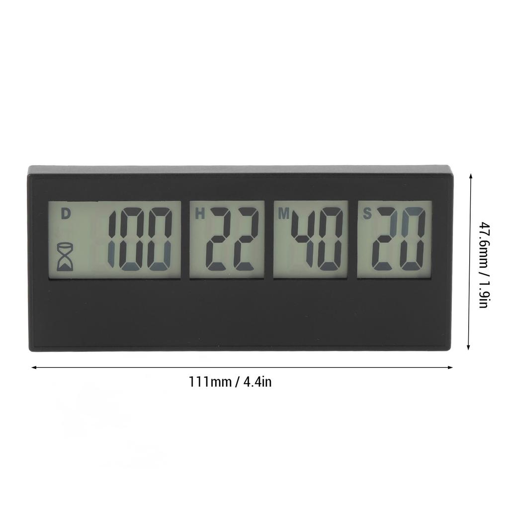 Digital Countdown Days Timer Multipurpose Easy To Read Days Count Down Timer Compact for Test for Anniversary Election Day3