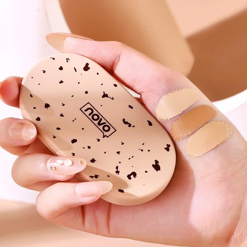 Крем для лица тональный крем водостойкий бронзер маскирующий стойкий натуральный макияж контуринг стойкий консилер для лица, натуральная кожа, 1 шт.