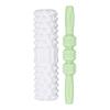 Набор пенороликов 30 см для расслабления мышц, триггерных точек, глубоких тканей, высокой плотности, зеленый, 3 ролика, массажная палка для тела для детей, талии, ног
