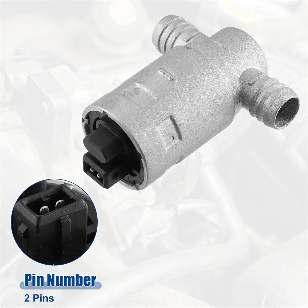 Клапан регулировки холостого хода серебристый 13411433627 для BMW 318i 1991-1992 740i 740iL