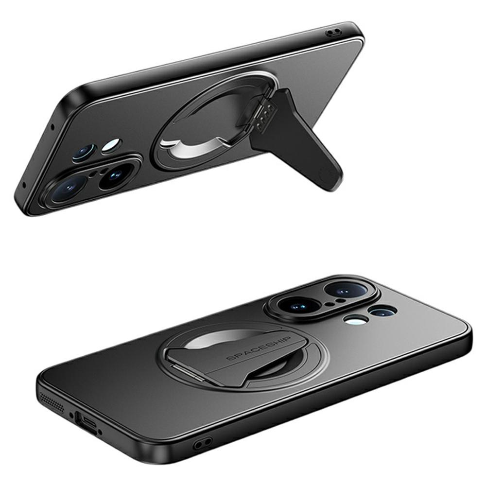 For vivo S30 Pro mini 5G Case Compatible with MagSafe Hidden Kickstand Skin-Feel Matte PC TPU Phone Back Cover