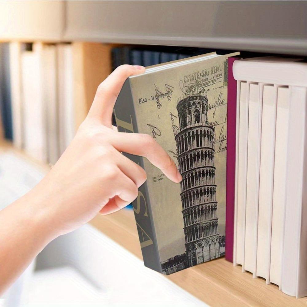 Password Hidden Book Safe Multiple Sizes No Battery No Assembly Required Home Office Security Storage Box with Lock