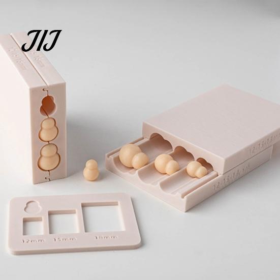 Crafting Tools for Jewelry Polymer Clay Ball Maker Mold Making, 12/15/18mm Sphere Shaper Modeling Tool Beginners Roller DIY Earrings And Beads,