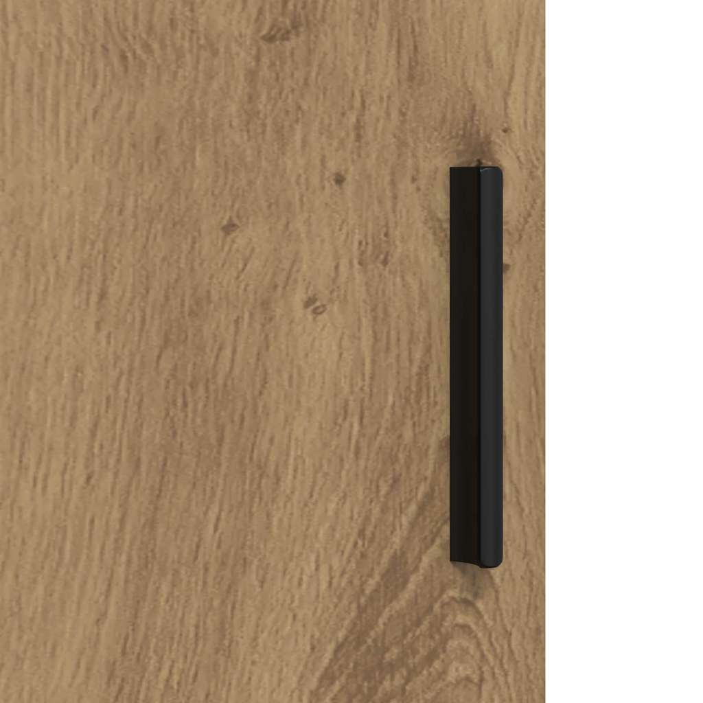 Bathroom Cabinet with Storage Artisan Oak Finish 61 x 35 x 64 cm