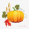 Autumn Pumpkin Field Pumpkin Iron On Heat Transfer Printing Vinyl Patches Sticker for Clothes DIY Appliques Washable Patches