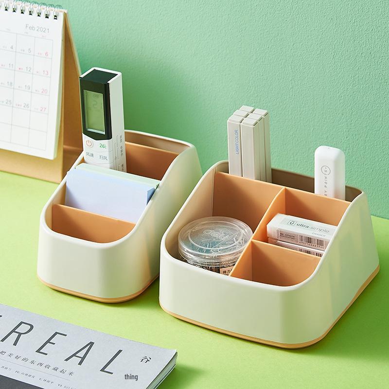 Настольный органайзер для канцелярских принадлежностей с отделениями для маркеров, скрепок, скоб, ластиков и зарядных кабелей