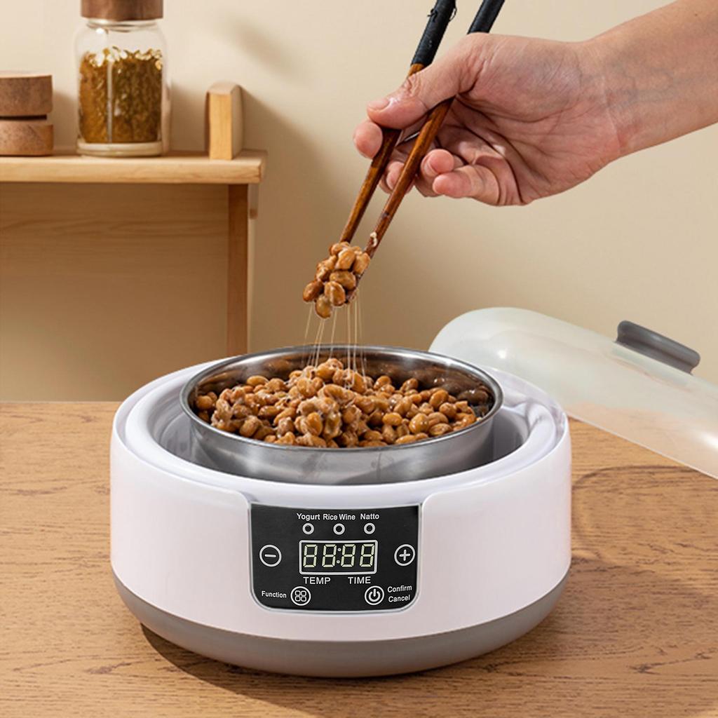 Electric Yogurt Maker Machine with Adjustable Temperature And Time Control 1.2L Multi-Function Yogurt Machine Automatic Yogurt Maker