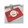 Christmas Floor Mat Festive Atmosphere Feeling Absorbent Non-slip Foot Mat Household Door Floor Mat