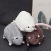 Plush Flower Branch Rat Doll Cartoon Animal Figure Cute Mouse Doll Kids Gift Birthday
