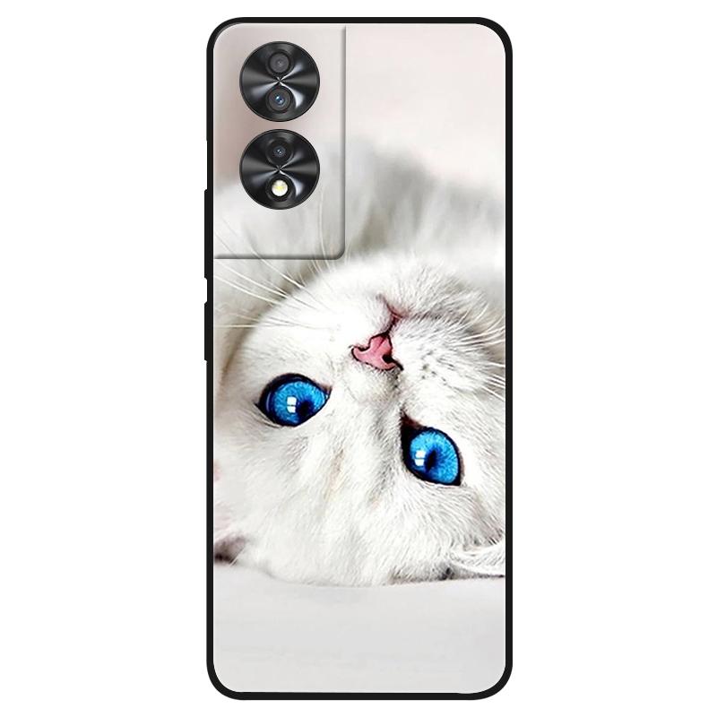 Для TCL 40 NxtPaper 4G Чехол Накладка на телефон Ударопрочный Мягкий силикон ТПУ Fundas для TCL 40 NxtPaper 4G Бампер Чехол Милый С рисунком