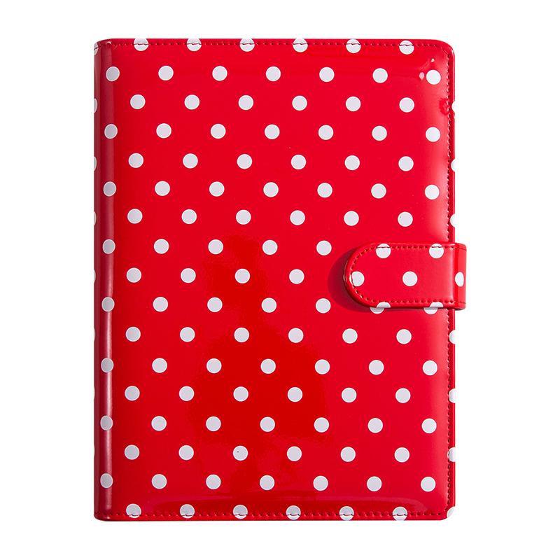 A5/A6 PU leather economy 6-hole loose leaf notebook, personal notebook binder, can be used as a cash budget storage book, photo