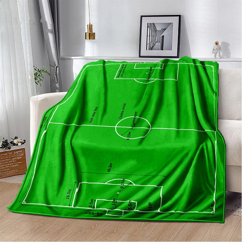 Футбольный мяч, футбольные ворота, одеяло, мягкие фланелевые одеяла, кровать, чехол для дивана, покрывало, домашний декор, подарки на Рождество и день рождения