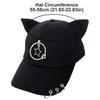 Cotton Baseball Caps Cat Ear Sunscreen Hat Creative Dad Hat  Street Dress