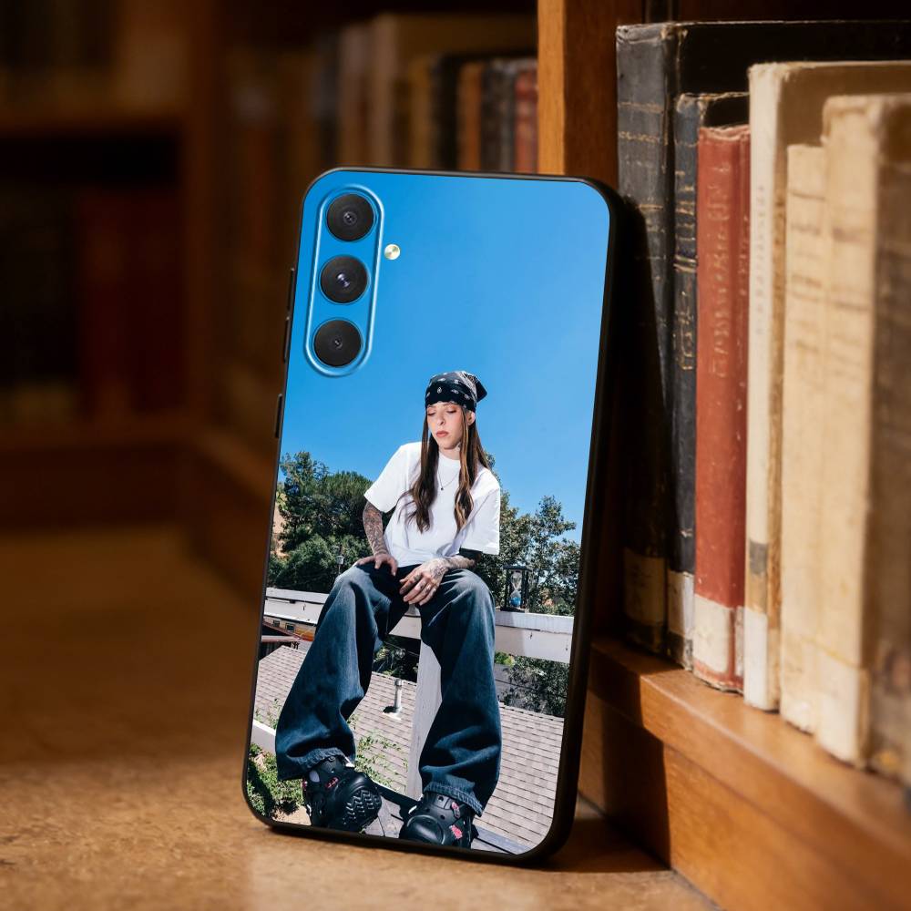 Singer Young M-Miko Phone Case For Samsung S26,S25,S24,S23,S22,S21,Ultra,Plus,FE Black Soft Cover