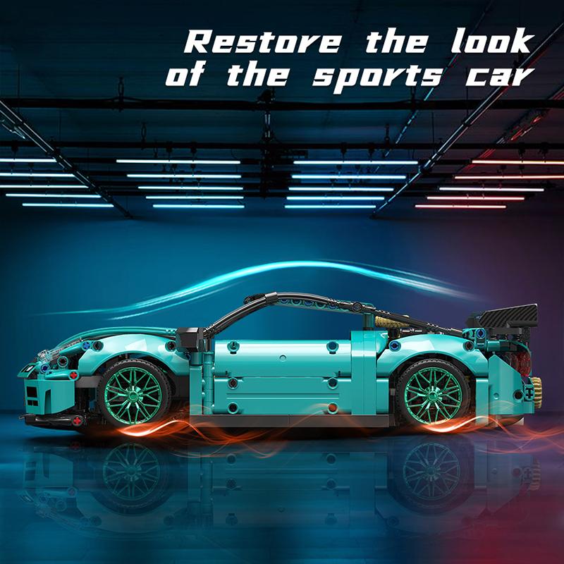 Технический эксперт, знаменитый спортивный автомобиль, строительные блоки, модель скоростного гоночного автомобиля, кирпичи в сборе, игрушки, праздничный подарок для друзей