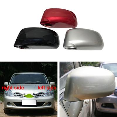 Для Nissan Tiida 2005 2006 2007 2008 2009 2010 Автомобильные аксессуары Крышка зеркала заднего вида Цвет корпуса зеркала заднего вида