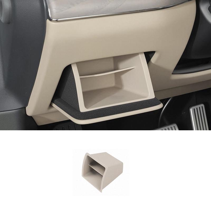 For Zeekr 8X 2026 Silicone Storage Box Under Driver's Seat Interior Decorative Accessories