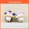 Penguin Plush Doll Keychain Soft Short Plush Stuffed Toy For Adorable Bag Accessories