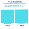 Glacier Cold Plate For Bambu Lab H2D H2S A1 P1 X1C P2S H2C Cool Build Plate For Anycubic Kobra S1 Creality K1 Ender 3 Kobra 3