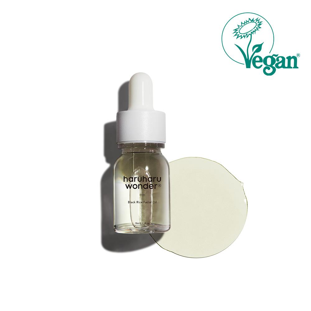 Haruharu Wonder Black Rice Facial Oil 10ml - Oil Nourish Glow, Korean