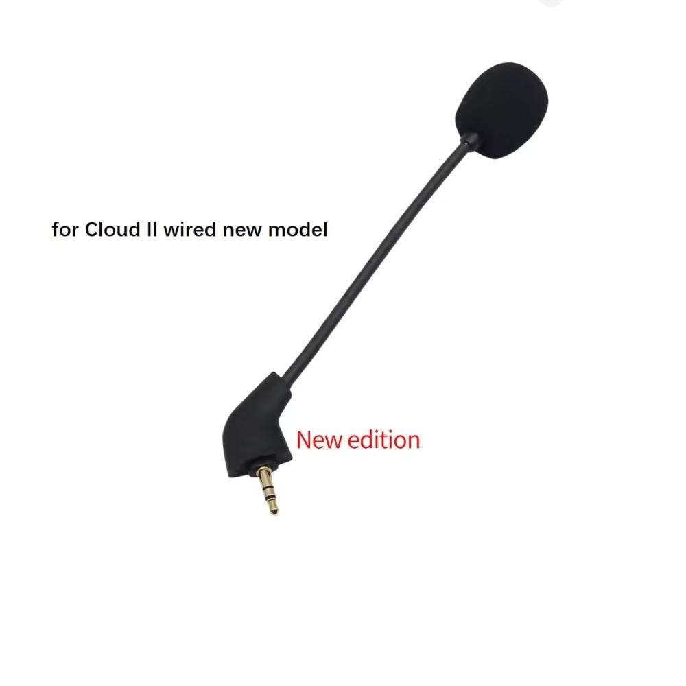 3.5mm Headsets Microphone Replacement for Kingston HyperX Cloud Alpha 2 II X Core Pro Silver Cloudx Gaming Headsets Headphones 6