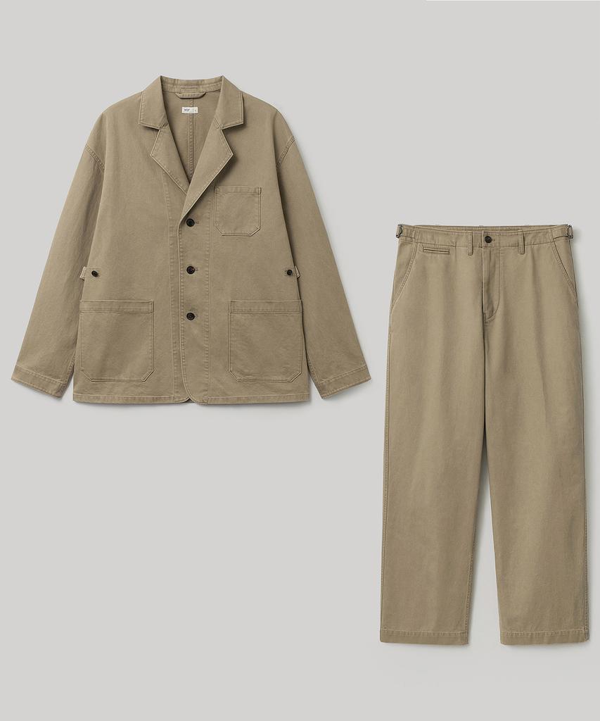Another Office French Drill Set-Up (Urban Khaki)