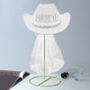 Bridal Cowgirl Hat for Women Rhinestone Cowboy Hat Unique Halloween Costume for Bachelorette Party Birthday Concerts