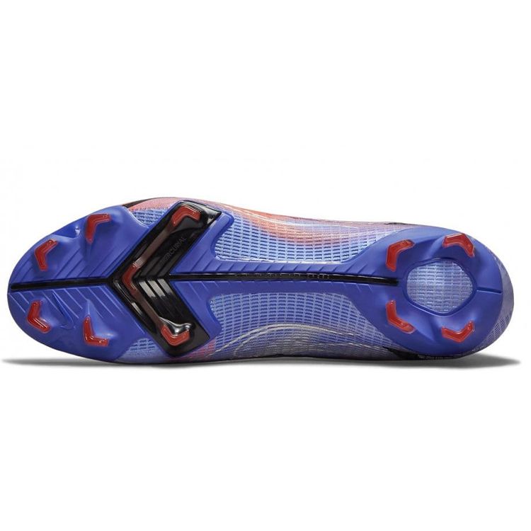 Килиан Мбаппе x Nike Mercurial Superfly 8 Pro FG Flames Унисекс Кроссовки Фиолетовый Светло-чертополоховый Индиго-всплеск DJ3977-506