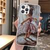 Чехол для телефона 'Балерина Балетный Танец' Мягкий для iPhone 16 15 14 13 12 11 Pro Max X XR XS 7 Plus 8 + SE 2020 Узор Индивидуальный Чехол