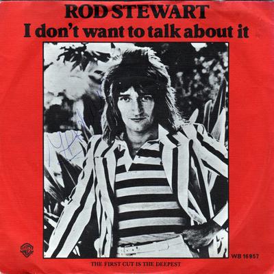 7-дюймовая пластинка ROD STEWART I Dont Want To Talk About It WB16957 WARNER BROS. 1977 Нидерланды Рок Б/У