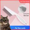 Pet Flea Removal Comb: Stainless Steel Dense Tooth Brush for Cats and Dogs