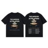 The Weeknd After Hours Til Dawn Tour 2026 Футболка Хип-хоп Винтажная Футболки с коротким рукавом Унисекс Женская Повседневная Мода Свободные Футболки