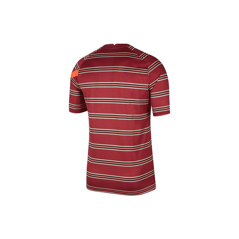 Nike Liverpool F.C. Pre-Match Short-Sleeve Football Top 'Team Red Bright Crimson Fossil' Men's DB0254-678