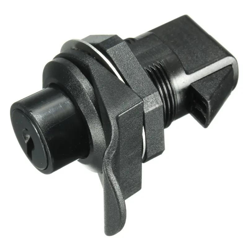 1 Set Push Button Latch Plastic With Key For Motorcycle Boat Glove Box