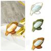 No punching Soap Box Leaf Shape Soap Holder Creative Soap Tray  Household