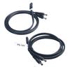 Кабель-разветвитель питания USB C на два разъема 5.5x2.1 мм (папа) для роутера, светодиодной ленты, вентилятора, выход 9В 12В