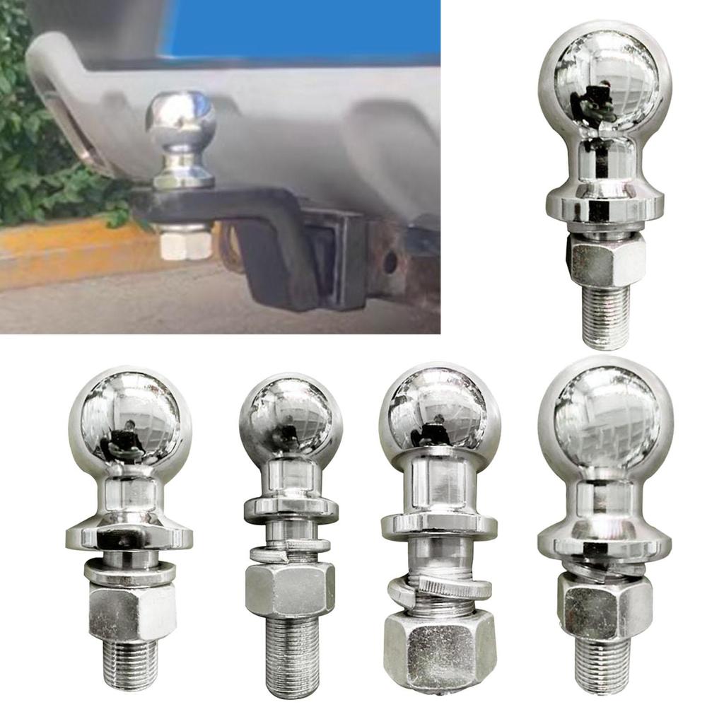 Generic Trailer Hitch Ball Replace Parts Easy Installation Forged Steel for SUV ATV Lawn Tractor Utility Trailers Campers